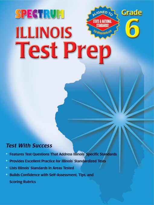 Title details for Illinois Test Prep, Grade 6 by Spectrum - Available